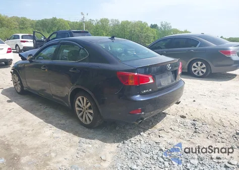 2009 Lexus Is 250 из США, поврежденный, VIN JTHCK262392029827